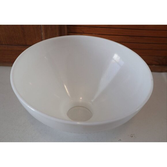 Vintage Torchiere Lamp Diffuser Shade for Stiffel Rembrandt Lamps Milk Glass - Picture 2 of 4